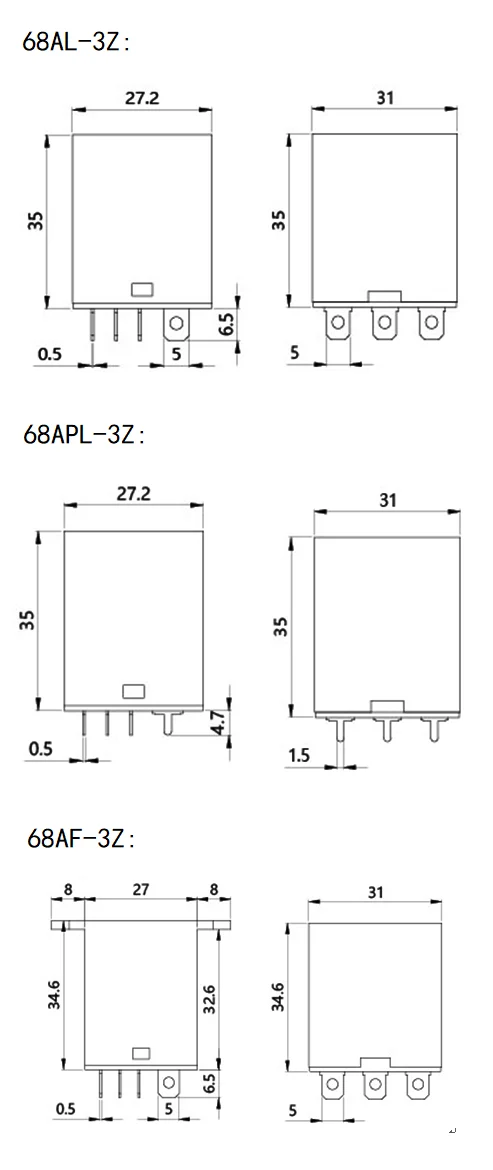 NNC68AL-3Z外形尺寸