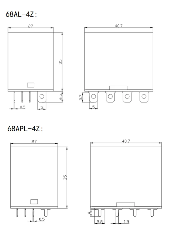 NNC68AL-4Z外形尺寸图