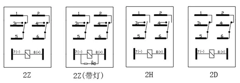 NNC68AZL-2Z(JQX-13F-2Z)线路图