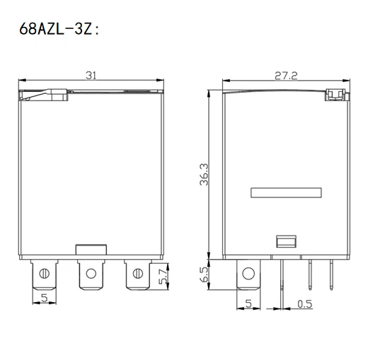 NNC68AZL-3Z尺寸图