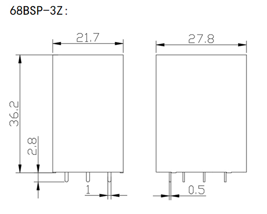 NNC68BSP-3Z外形尺寸