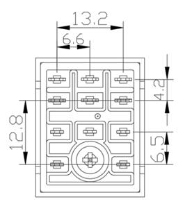 NNC68BSP-3Z安装孔尺寸