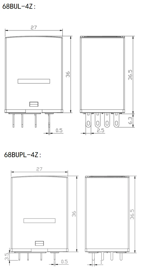 NNC68BUL-4Z外形尺寸