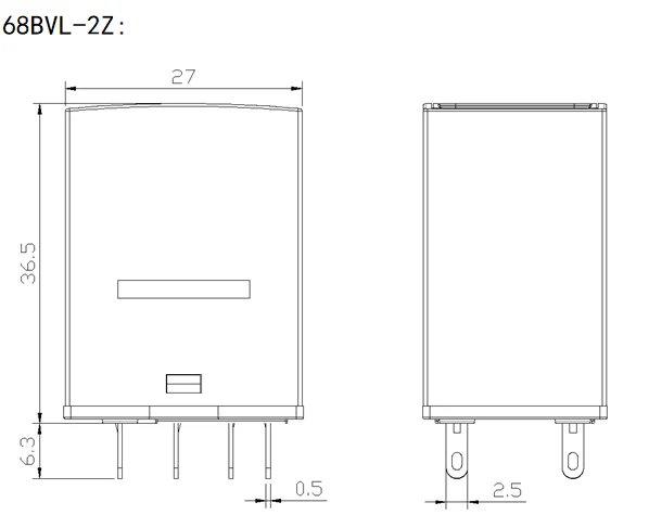 NNC68BVL-2Z(HH52P)外形尺寸