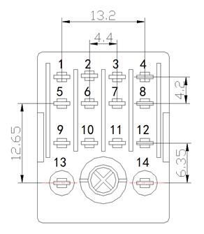 NNC68BVL-4Z(HH54P)安装孔尺寸